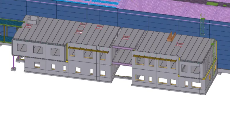 Industrial facility office