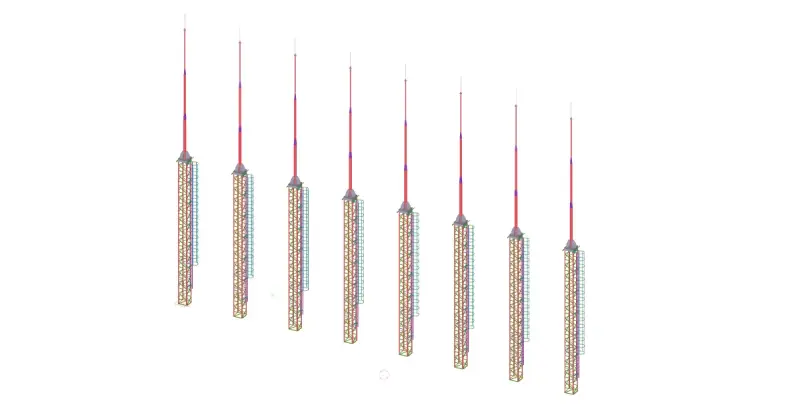 Towers and miscellaneous steel